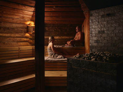 Sauna en Bubbels