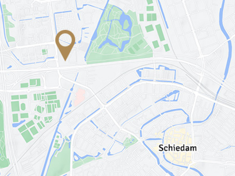 Zuid Holland Schiedam naar TH
